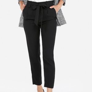 NWT Express High Waisted Sash Tie Columnist Pants